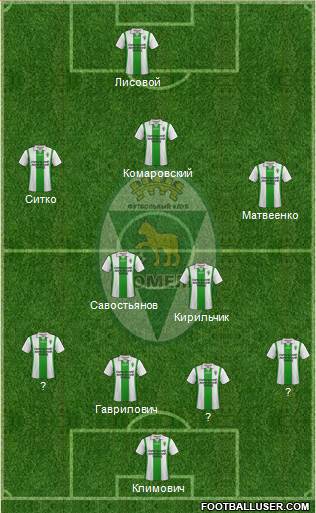 FC Gomel Formation 2014