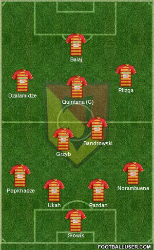 Jagiellonia Bialystok Formation 2014