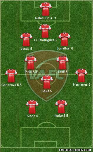 Valenciennes Football Club Formation 2014