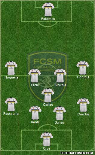 FC Sochaux-Montbéliard Formation 2014