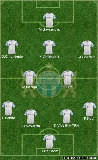 FC Zürich Formation 2014