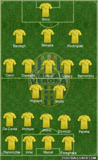 Hellas Verona Formation 2014