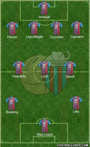 Catania Formation 2014