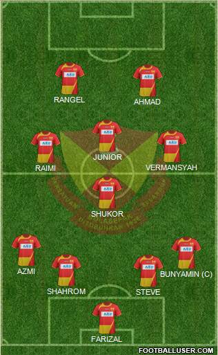 Selangor Formation 2014