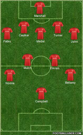 Cardiff City Formation 2014