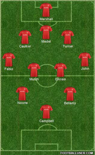 Cardiff City Formation 2014