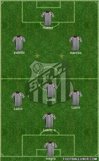 Santos FC Formation 2014