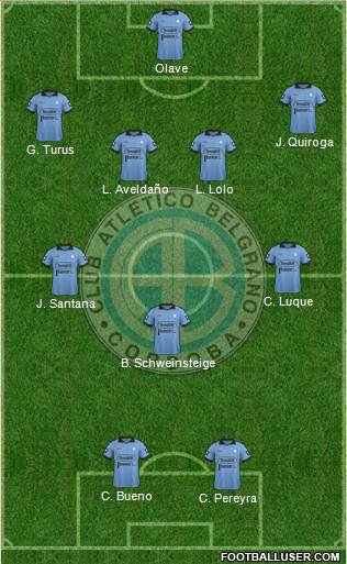 Belgrano de Córdoba Formation 2014