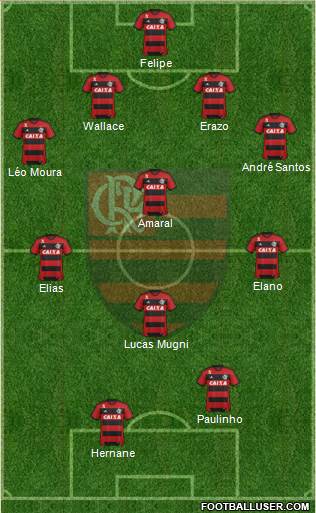 CR Flamengo Formation 2014