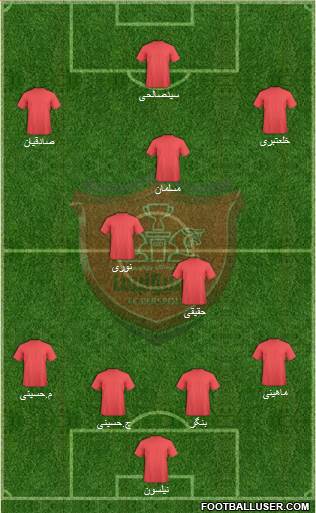 Persepolis Tehran Formation 2014