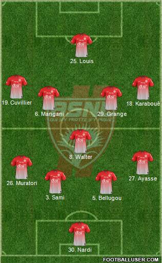 A.S. Nancy Lorraine Formation 2014