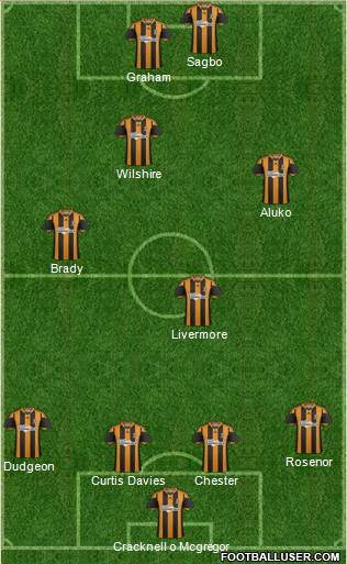 Hull City Formation 2014