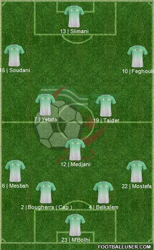 Algeria Formation 2014