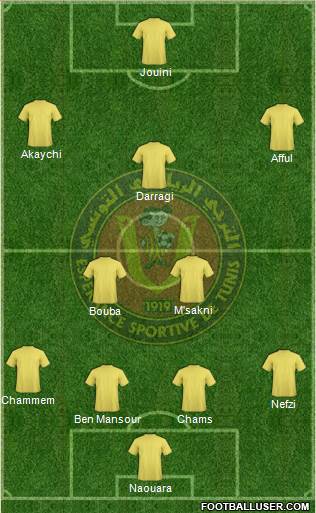 Espérance Sportive de Tunis Formation 2014