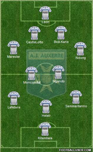 A.J. Auxerre Formation 2014