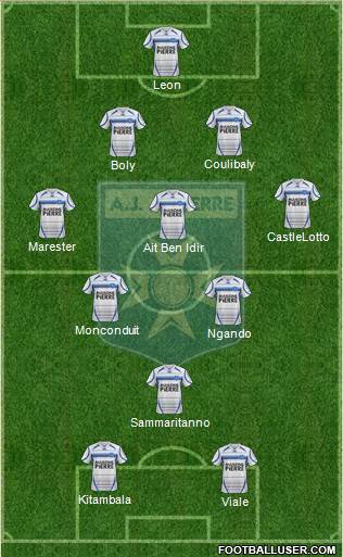 A.J. Auxerre Formation 2014