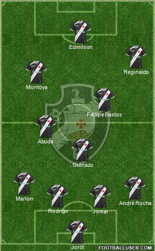 CR Vasco da Gama Formation 2014