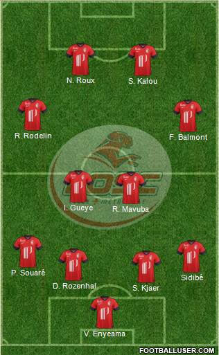 LOSC Lille Métropole Formation 2014