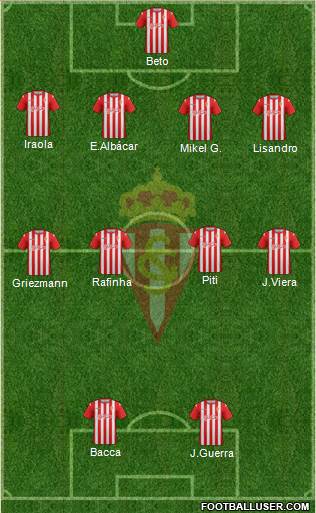 Real Sporting S.A.D. Formation 2014