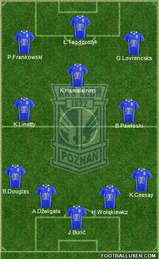 Lech Poznan Formation 2014