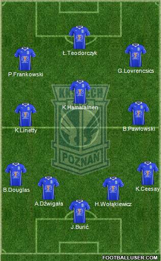 Lech Poznan Formation 2014