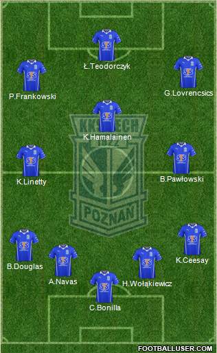 Lech Poznan Formation 2014