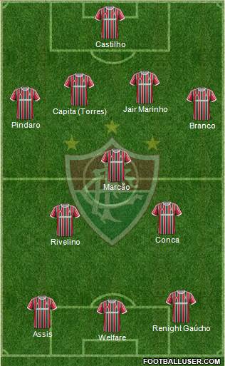 Fluminense FC Formation 2014