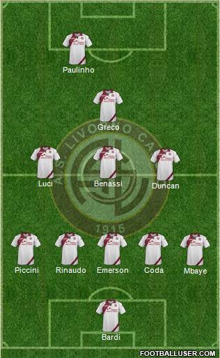 Livorno Formation 2014