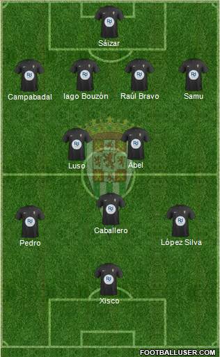 Córdoba C.F., S.A.D. Formation 2014