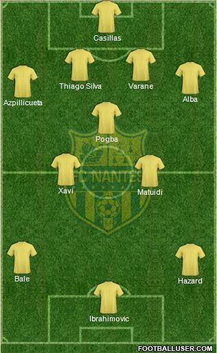 FC Nantes Formation 2014