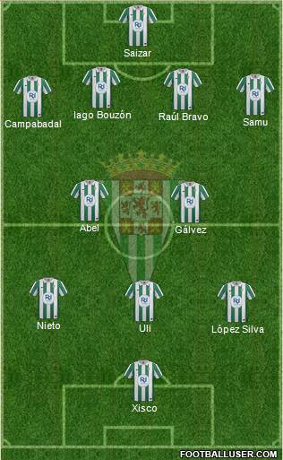 Córdoba C.F., S.A.D. Formation 2014