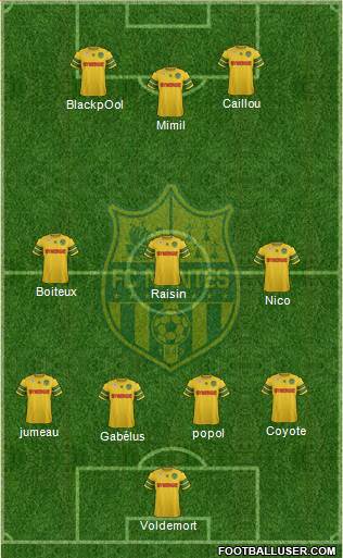 FC Nantes Formation 2014