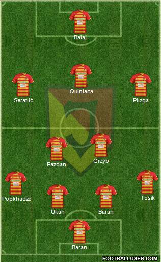 Jagiellonia Bialystok Formation 2014