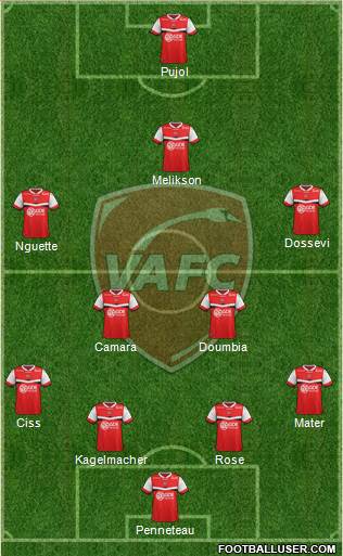 Valenciennes Football Club Formation 2014