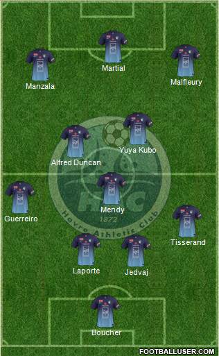 Havre Athletic Club Formation 2014