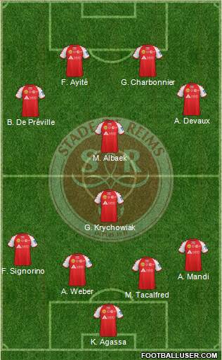 Stade de Reims Formation 2014