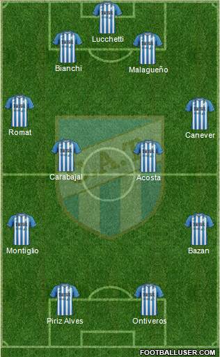 Atlético Tucumán Formation 2014