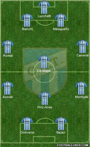 Atlético Tucumán Formation 2014