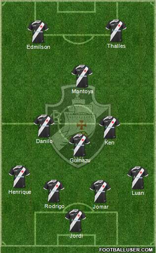 CR Vasco da Gama Formation 2014