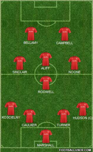 Cardiff City Formation 2014