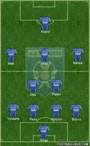 A.J. Auxerre Formation 2014