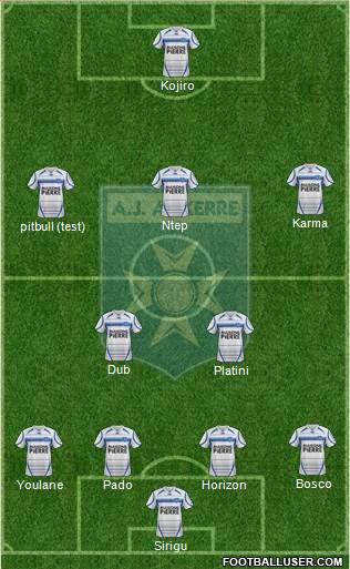 A.J. Auxerre Formation 2014