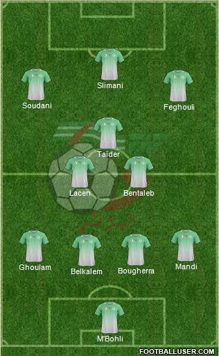 Algeria Formation 2014