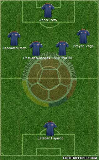 Colombia Formation 2014