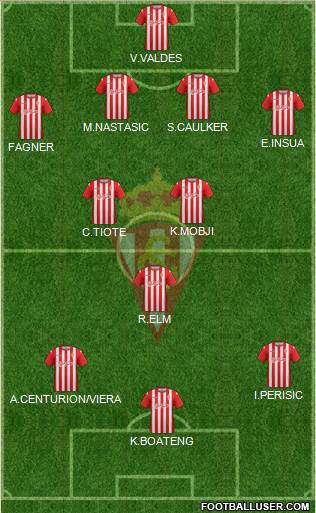 Real Sporting S.A.D. Formation 2014