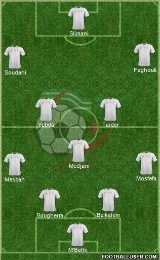 Algeria Formation 2014