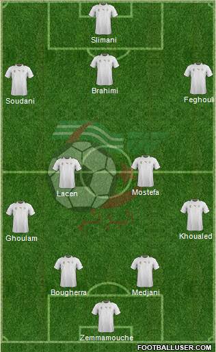 Algeria Formation 2014