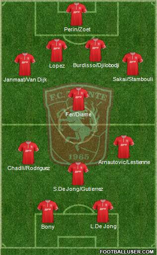 FC Twente Formation 2014