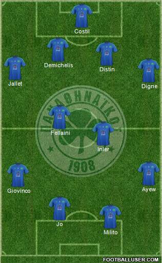 Panathinaikos AO Formation 2014