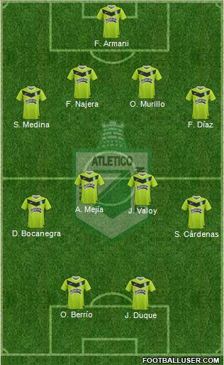 CDC Atlético Nacional Formation 2014